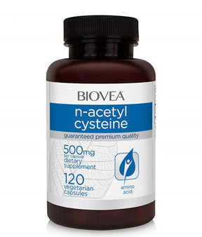 N-Acetyl Cysteine 500 mg / 120 Caps - Nutra Best Europe