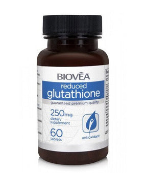 Reduced Glutathione 250 mg / 60 Caps - Nutra Best Europe