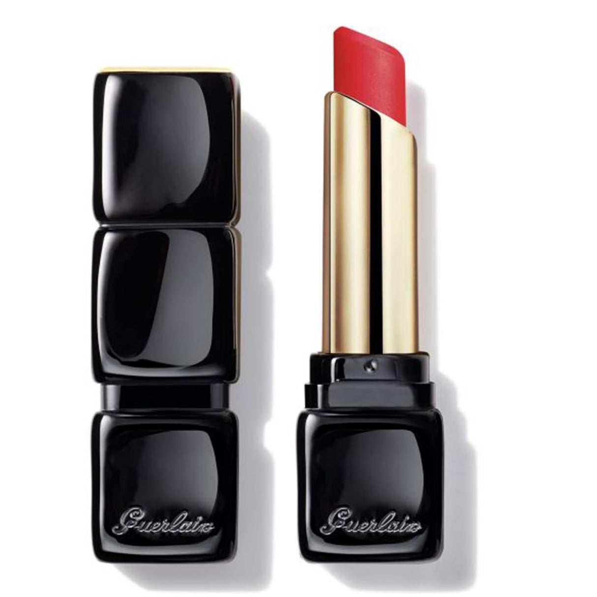 Guerlain Kiss Kiss Barra de labios 885 Nežni koralni 1Un