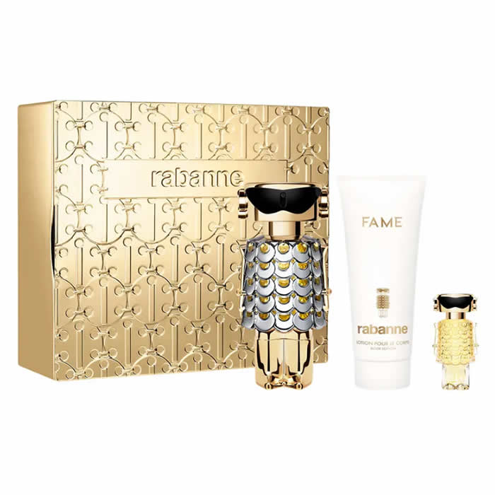 <tc>PACO RABANNE</tc> Parfumska voda Fame, 80 ml, set 3 kosov