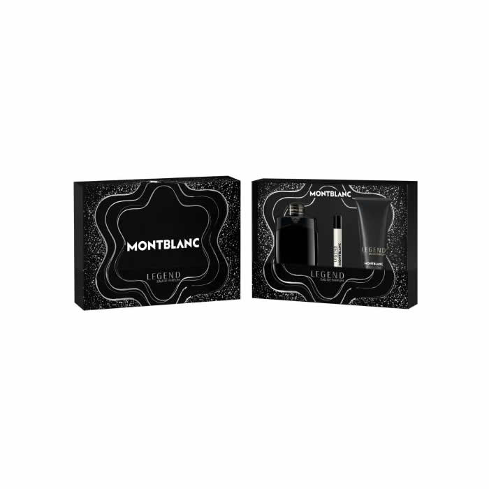 <tc>MONTBLANC</tc> Legend Eau De Parfum sprej 100 ml set 3 kosov