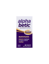 Energiranje multivitaminov za diabetike - Alpha Betic®, 30 tablet