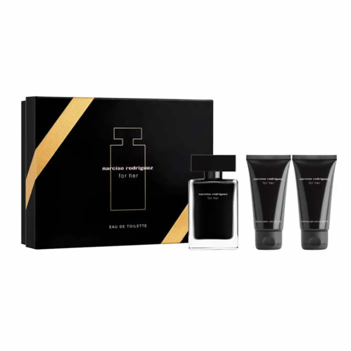 <tc>NARCISO RODRIGUEZ</tc> For Her Eau De Toilette Spray 50 ml set 3 kosov