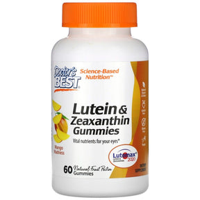 BEST Lutein & Zeaxanthin Gummies - 60 gummies - Nutra Best Europe