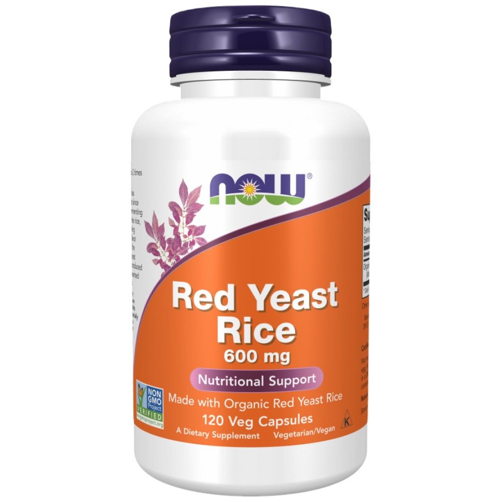 Rdeči kvas riž 600 mg - 120 kapsul