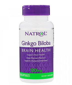 Ginkgo Biloba 120mg. / 60 Caps. - Nutra Best Europe