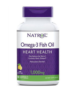Omega-3 Fish Oil 1000mg. 60 Softgels - Nutra Best Europe