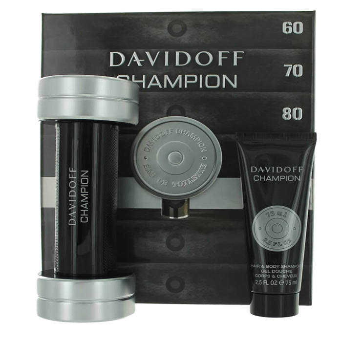 <tc>DAVIDOFF</tc> Champion Eau De Toilette Spray 90 ml set 2 kosov