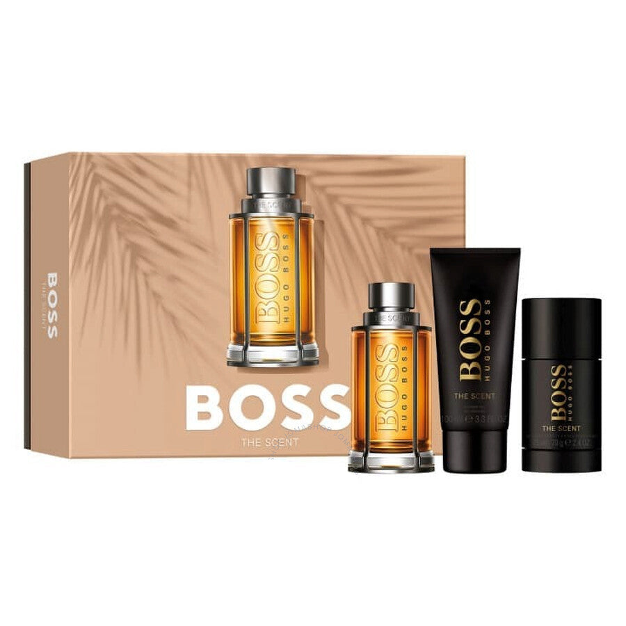 <tc>HUGO BOSS</tc> Dišavni set - toaletna voda 100 ml, gel za prhanje 100 ml in deodorant 75 ml