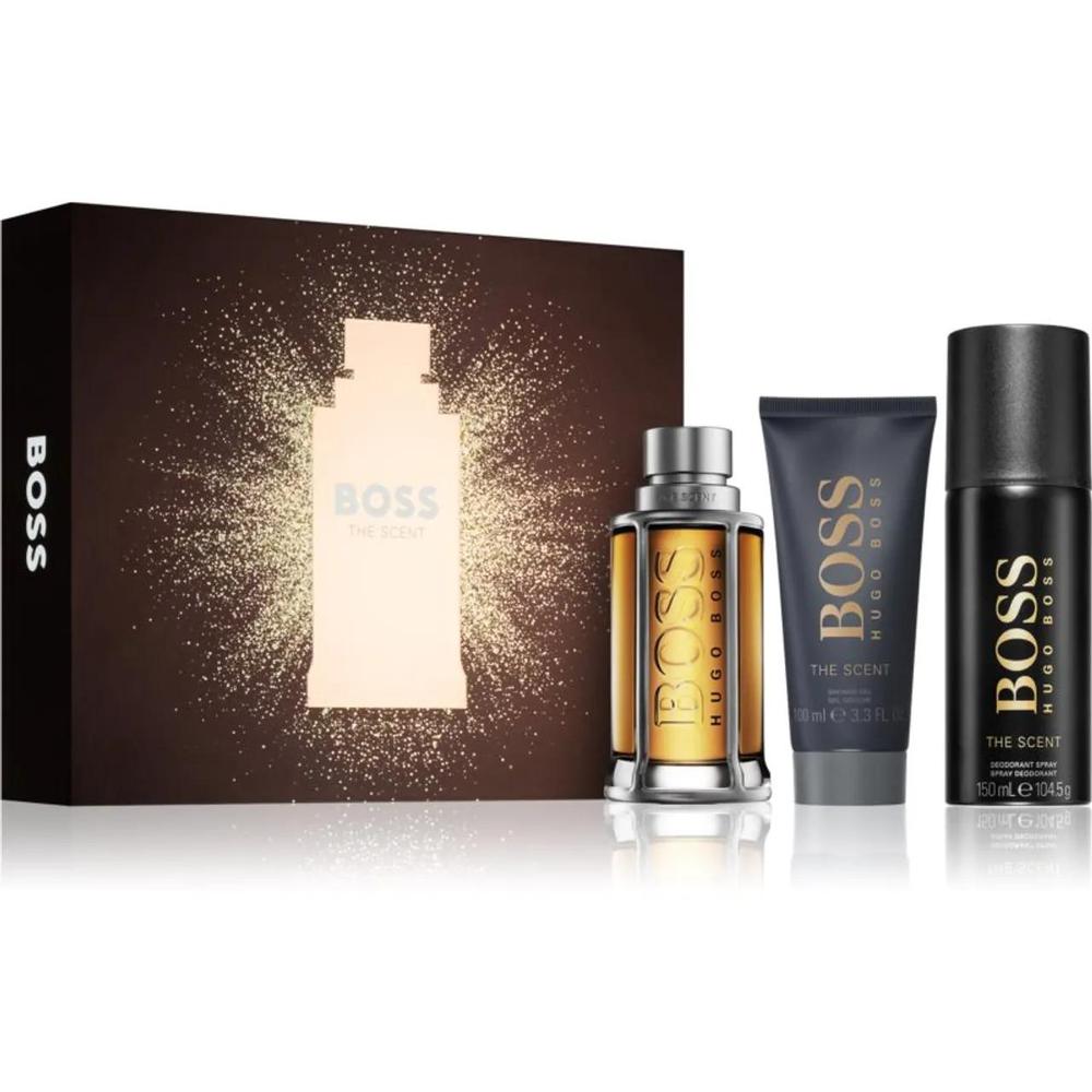 <tc>HUGO BOSS</tc> The Scent Eau De Toilette 100 ml Desodorant 150 ml Gel Ducha 100 ml