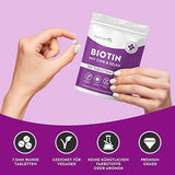Tablete biotina + selena + cinka za kožo, lase in nohte – 365 veganskih tablet za 1 leto <tc>Nutravita</tc>