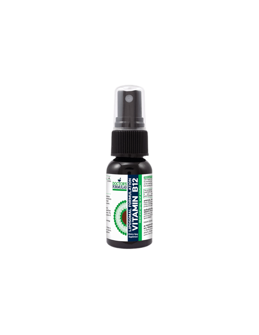 Liposomska formulacija B12 / vitamin B12, 30 ml Ust Formula