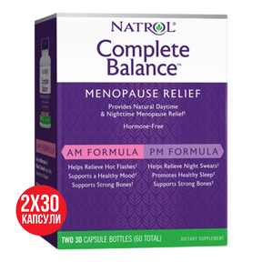 Complete Balance for Menopause AM/PM 2x30 Caps. - Nutra Best Europe