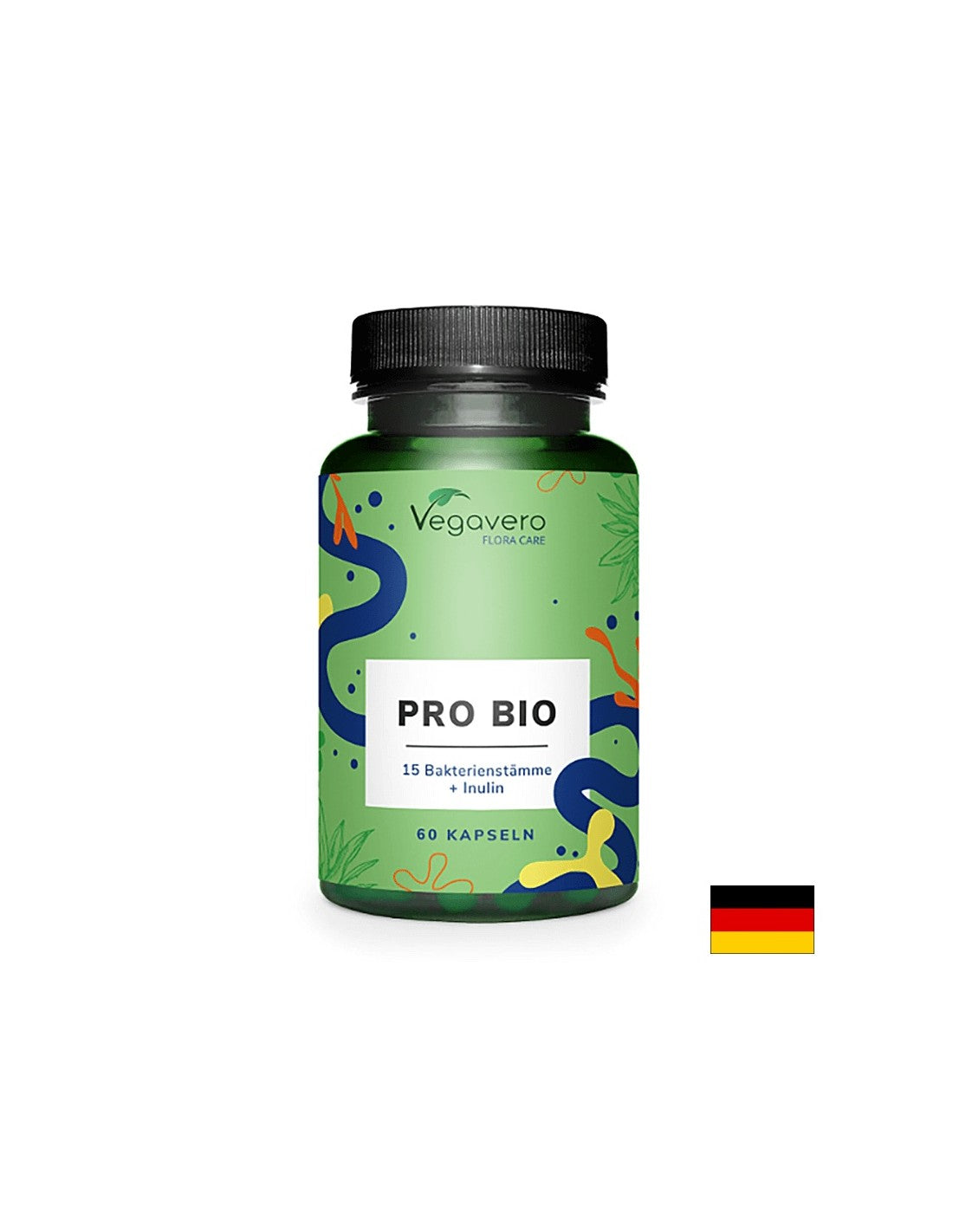 Probiotik + inulin - 4 milijarde živih probiotičnih kultur, 90 <tc>Vegavero</tc> kapsule