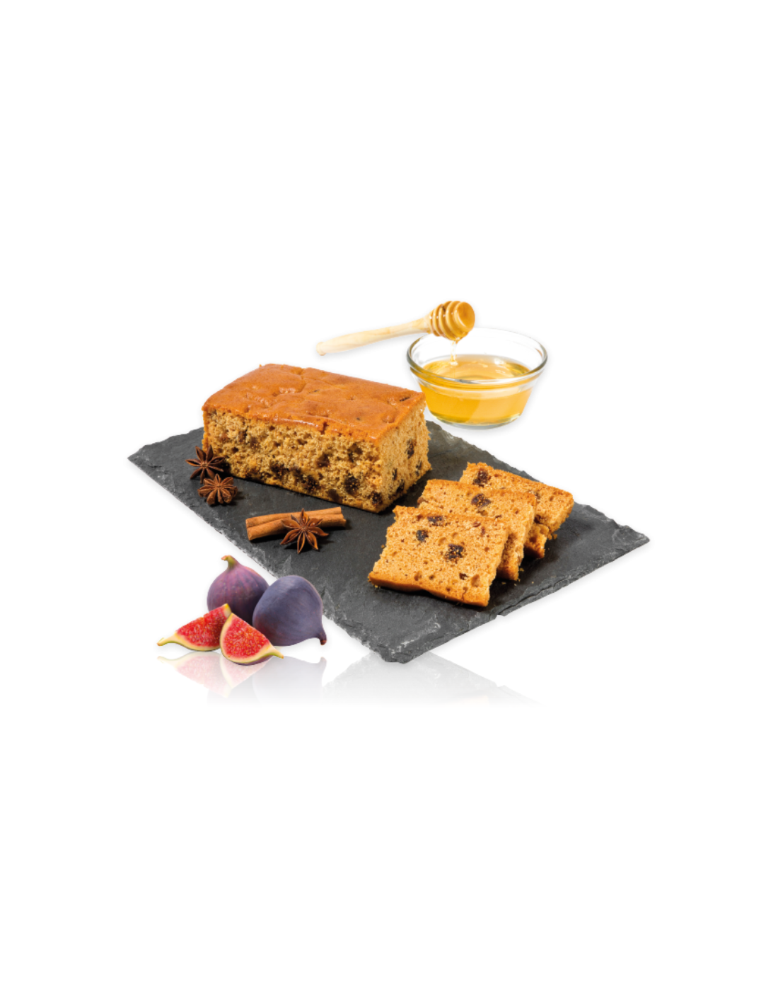 Francoski medeni kruh s figo Croquette, 40% med, 18% fige, 250 g