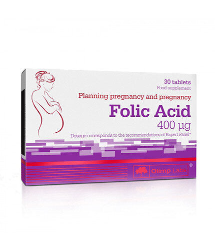 Folna kislina 400 mcg / Folna kislina - 30 tablet <tc>Olimp</tc>