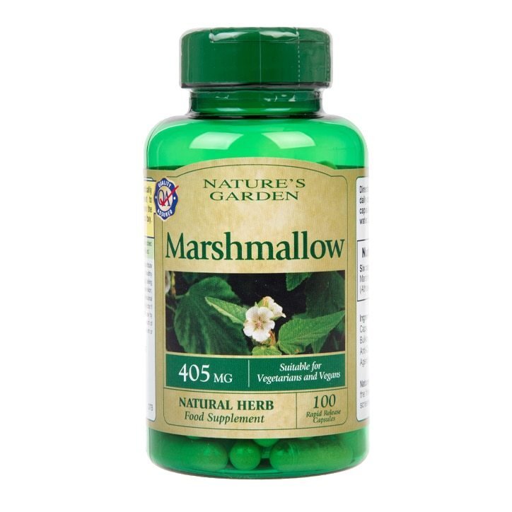 White Marshmallow (marshmallow) (koren) 405mg 100 kapsule Holland & Barrett