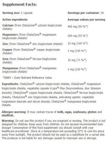 Chelazone® Multichel® Complete 6 bisglycinat Chelate / 90 VCAPS