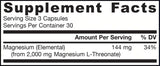 Magmind | Magnezij L-Threonate Magtein® 90 kapsuli