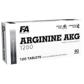 Arginine AKG / AAKG 1250 mg - 120 Tablets - Nutra Best Europe