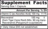Resveratrol 100 mg - 60 kapsul