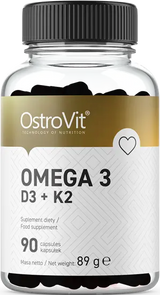 <tc>OstroVit</tc> Omega 3 / D3 + K2 - 90 gel kapsul