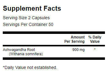 Ashwagandha korenina 450 mg - 100 kapsul