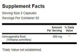 Ashwagandha korenina 450 mg - 100 kapsul