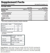 <tc>VITARGO</tc> ® Obremenitev - 1,00 kg