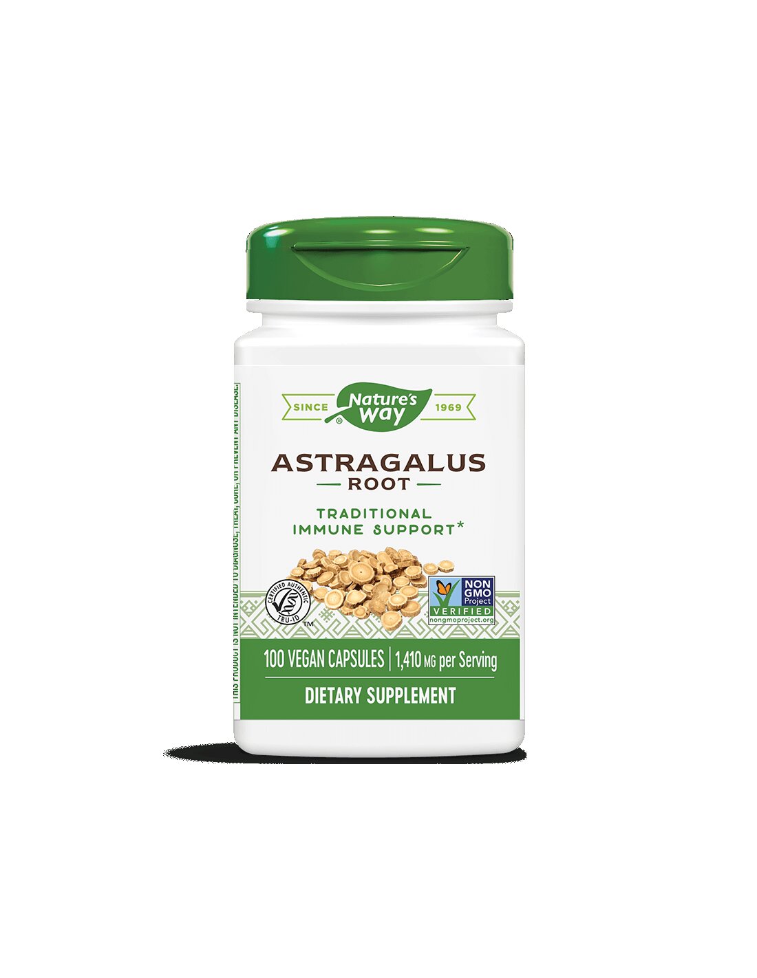 Močna imunost in energija - Astragalus, 470 mg, 100 kapsul Narava pot