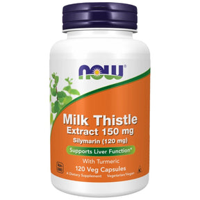 Silymarin Milk Thistle Extract 150 mg - 120 capsules - Nutra Best Europe