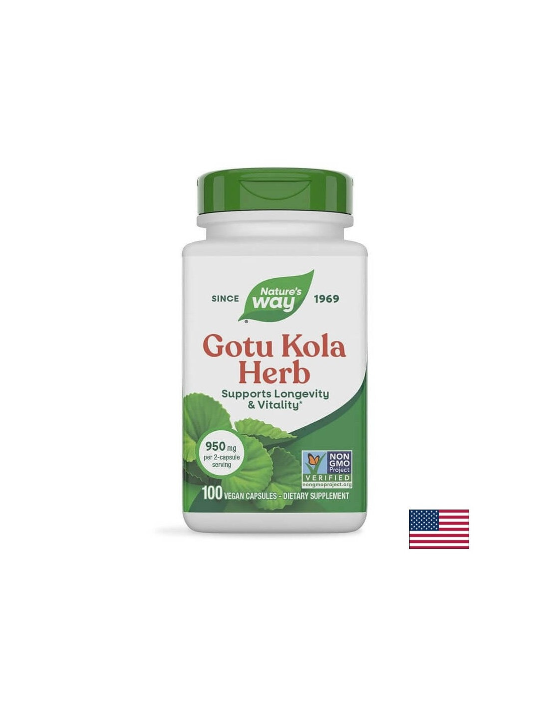 Gotu Kola 475 mg - 100 kapsul