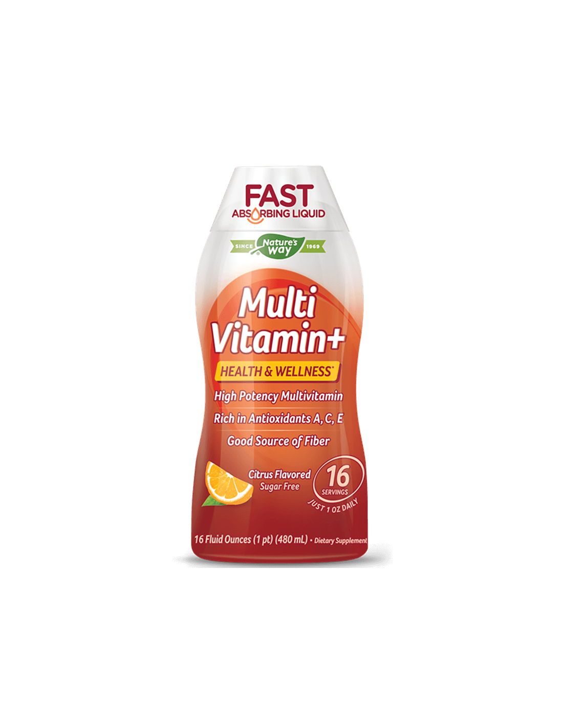 Tekoči multivitamin - energija in močna imunost, 480 ml