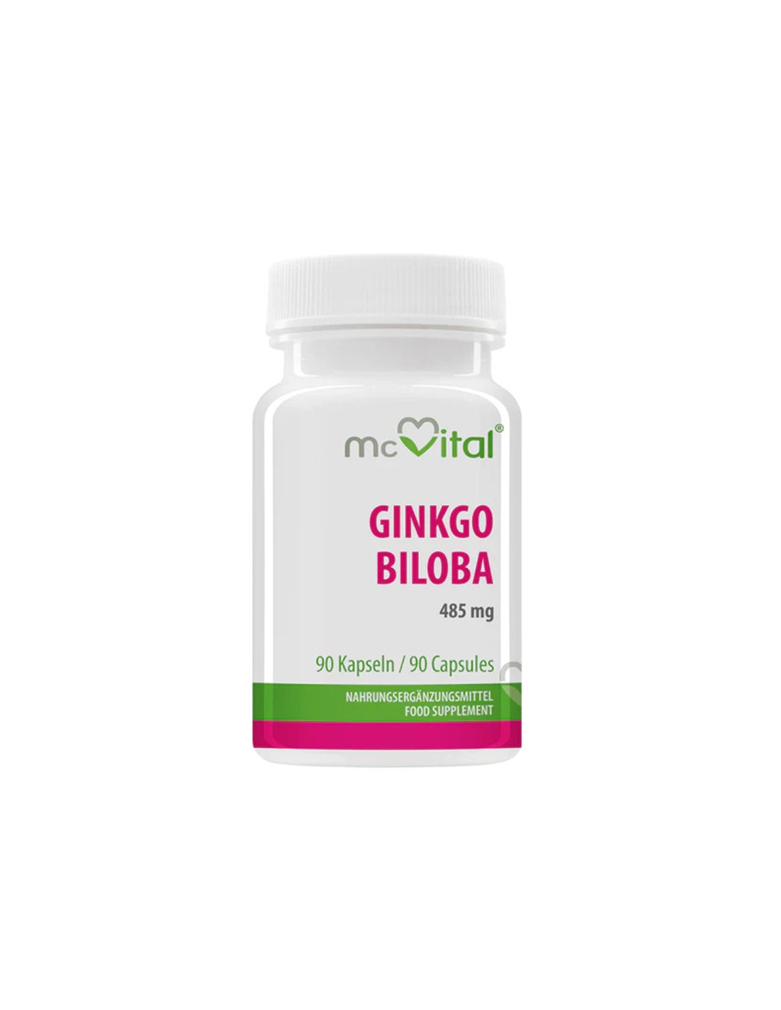 Pomnilnik in koncentracija - Ginkgo Biloba, 485 mg x 90 kapsul