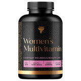 Ženski multivitamin | Z ribjimi kolagenskimi peptidi, hialuronsko kislino, CoQ10, L -karnitinom, CLA in zelenim čajem - 90 kapsul