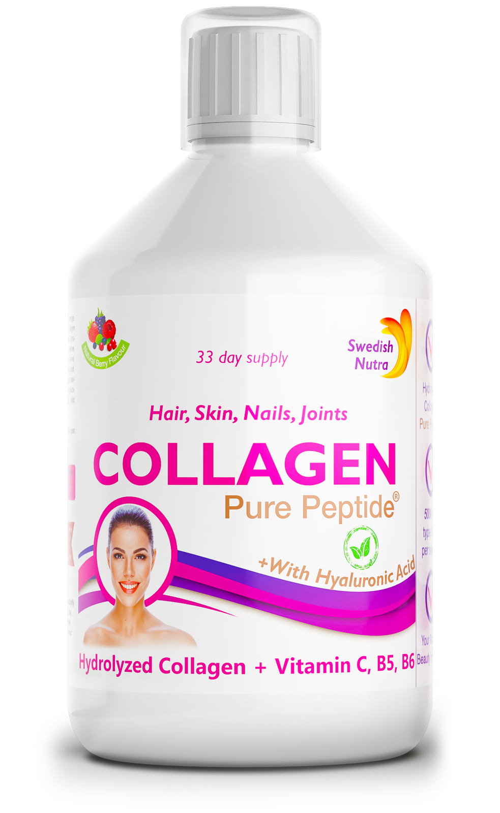 Goveji kolagen 5000 mg s hialuronsko kislino 5 mg - 500 ml