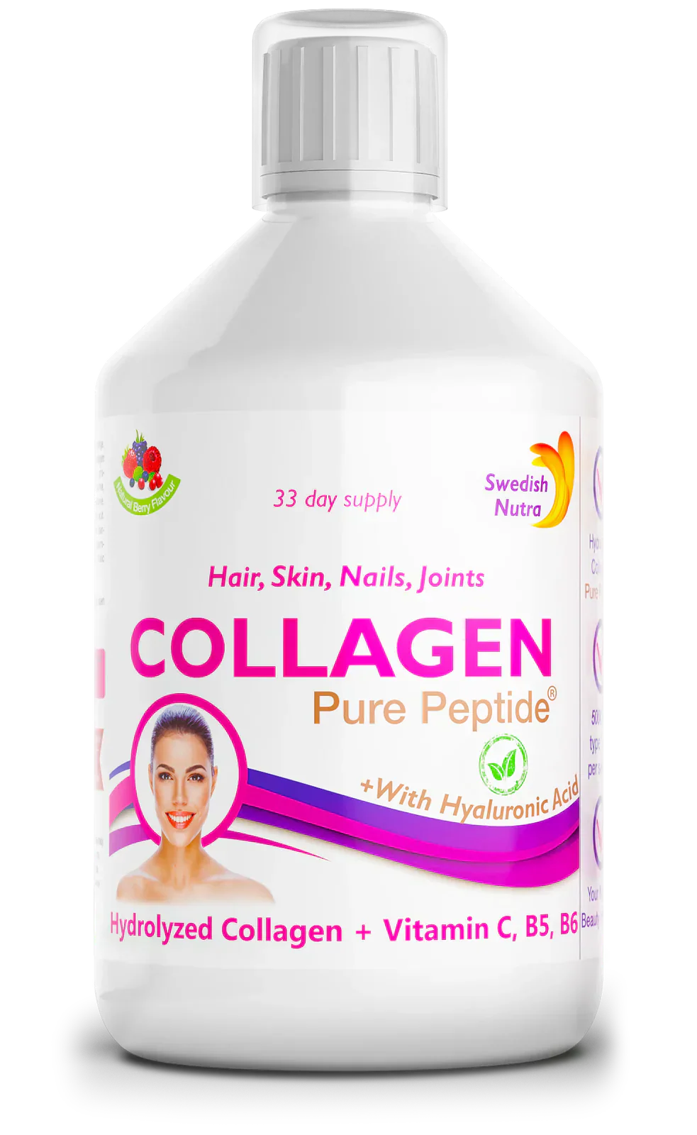 Goveji kolagen 5000 mg s hialuronsko kislino 5 mg - 500 ml