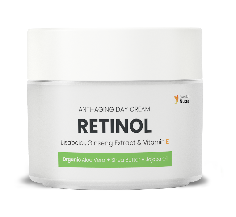 Dnevna krema z retinolom, hialuronsko kislino in kolagenom 50 ml <tc>Swedish Nutra</tc>
