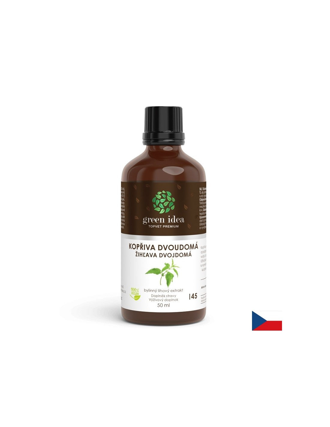 Za urinske okužbe diuretik - kopriva, 50 ml tinkture