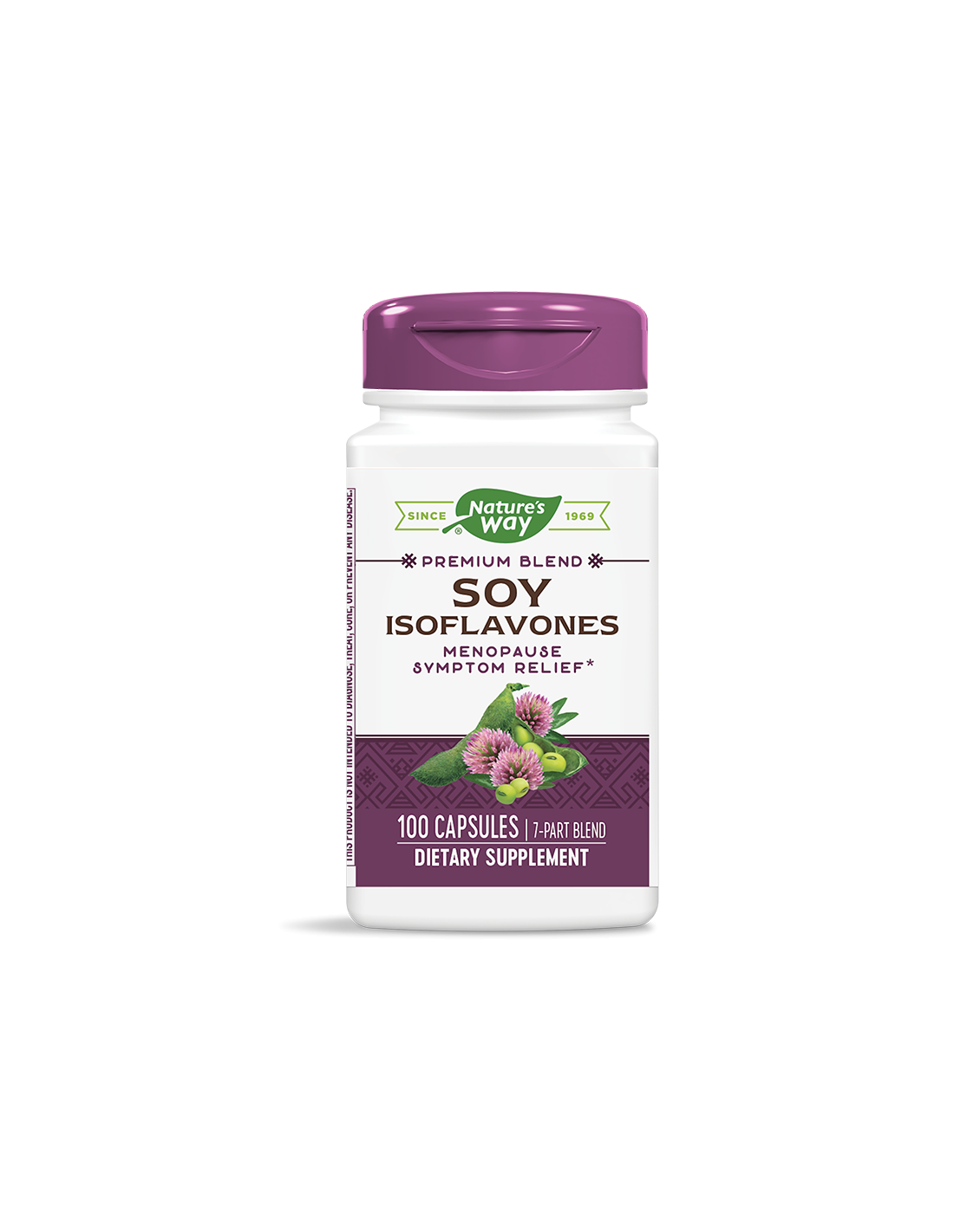 Sojine izoflavone - Premium formula - za menopavzo, 500 mg, 100 kapsul