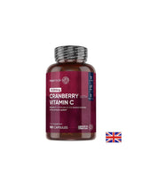 Zdravje urina - brusnična 500 mg + vitamin C 100 mg, 180 kapsul