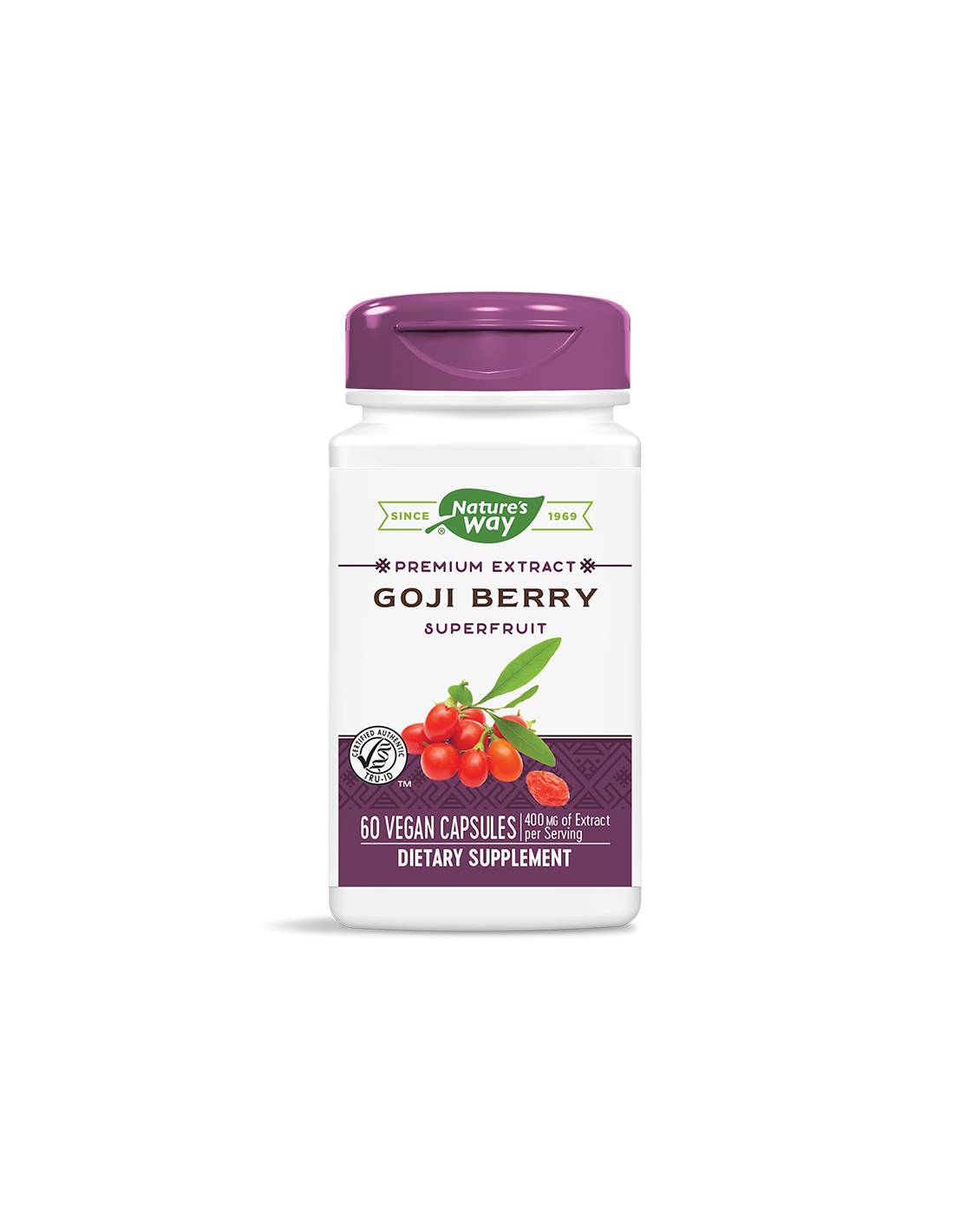 Goji Berry - Premium Extract - Imunost in vitalnost, 500 mg, 60 kapsul