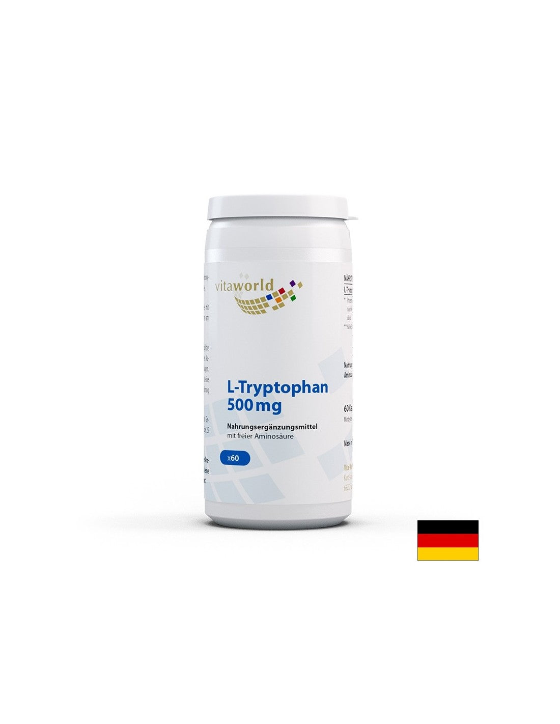 Težave s spanjem - L -triptofan, 500 mg x 60 tablet