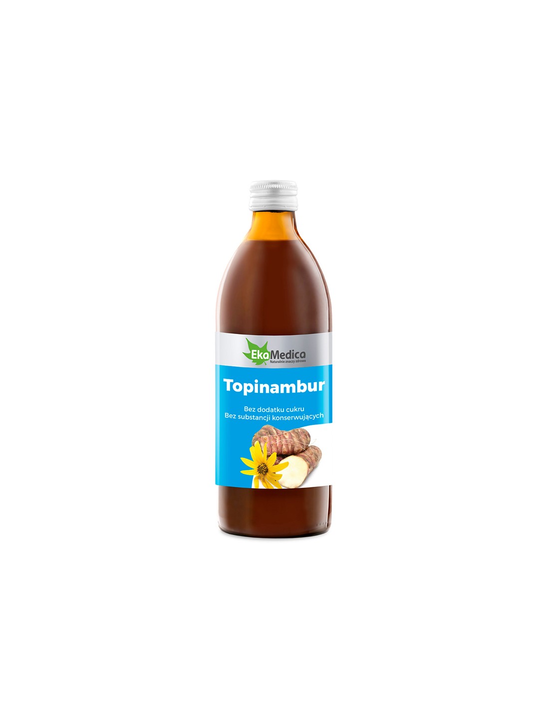 Jeruzalemski sok artičoke s Camu-Camu in Natural VIT. C - Nadzor krvnega sladkorja in holesterola, 500 ml, 10 odmerkov