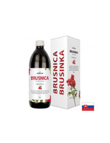 Brusnični sok za sečil, 500 ml, 10 odmerkov