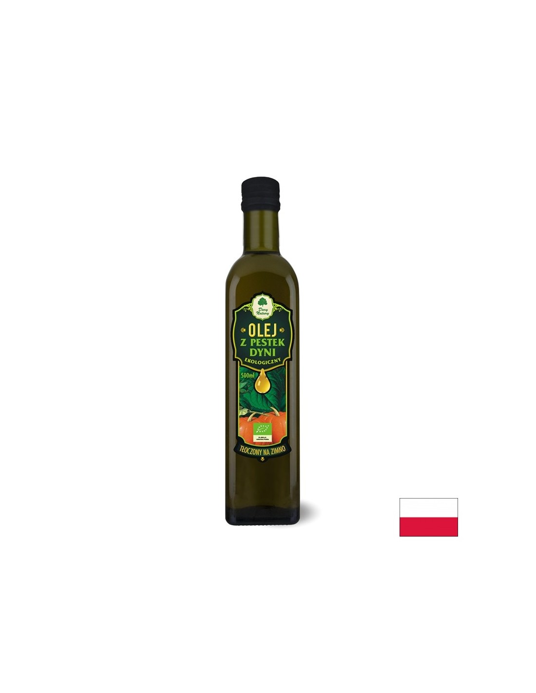 Organsko bučno semensko olje, 500 ml