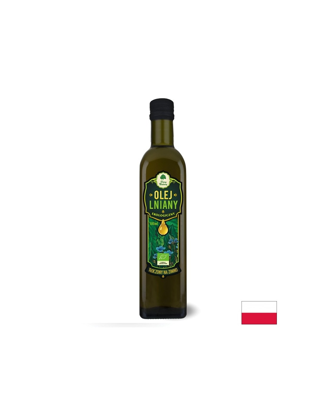 Organsko laneno olje, 500 ml