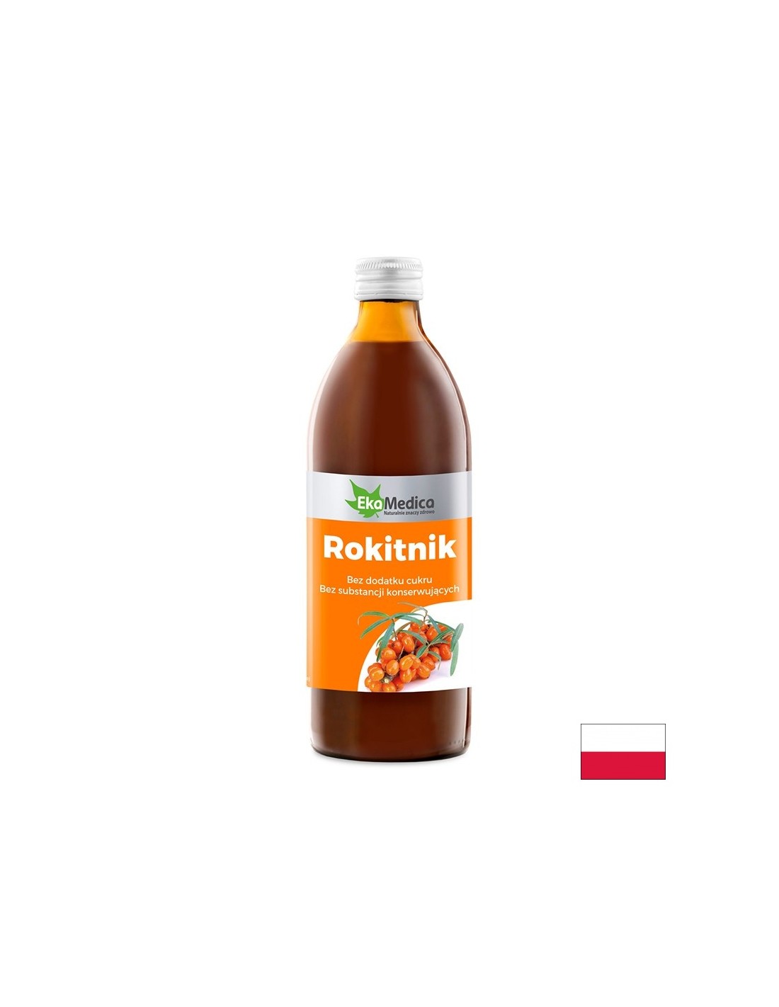 Odvajati - sirup z morsko bučko/morsko bucthorn, 500 ml ekamedica
