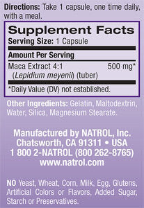 Maca 500mg. / 60 kape.