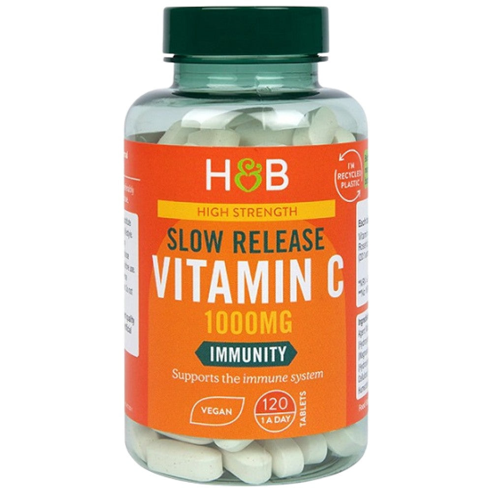 Vitamin C 1000 mg - 120 tablet s počasnim sproščanjem